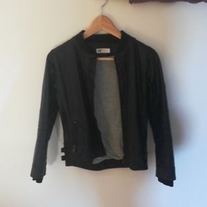 H&M kids leather jacket